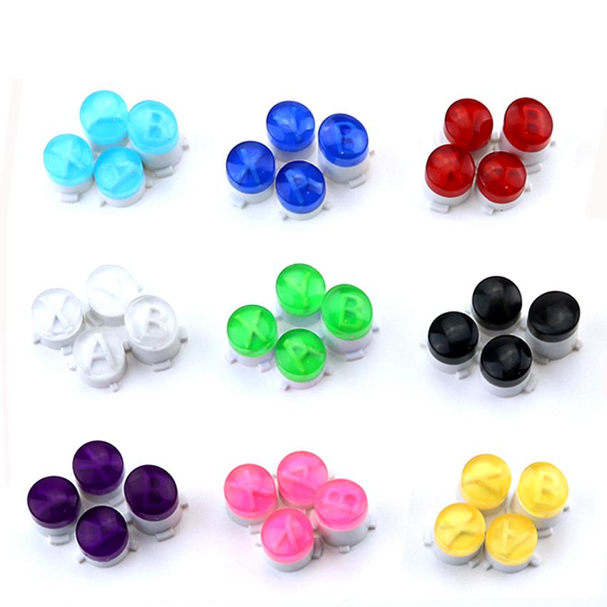 JCD 1set Bullet Buttons ABXY Mod Kit For Xbox One Controller Buttons Repair Part For Xbox One Slim/Xbox One Elite Gamepad