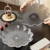 Large Capacity Pedestal Fruit Bowl Plastic Fruit Display Stand Elegant Dried Fruit Plate  Candy