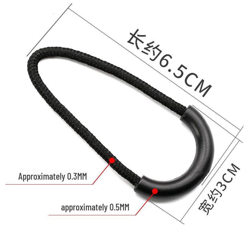 Съемные пуллеры для молнии: Хвостовые шнуры, шнурки, подвески-пряжки для одежды и рюкзаков