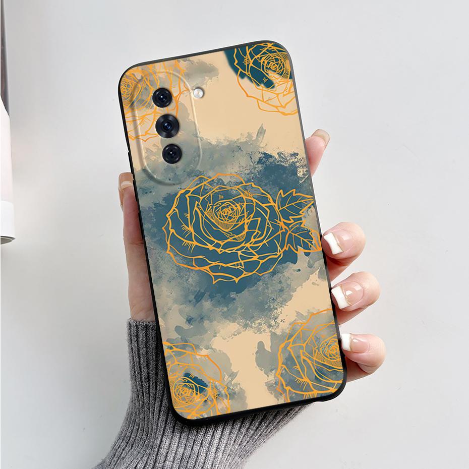 For Huawei Nova 10 Case Soft Silicone Stylish Painted Cover For Huawei Nova 10 Pro Bumper Back Coque Phone Case Nova10 Se Fundas