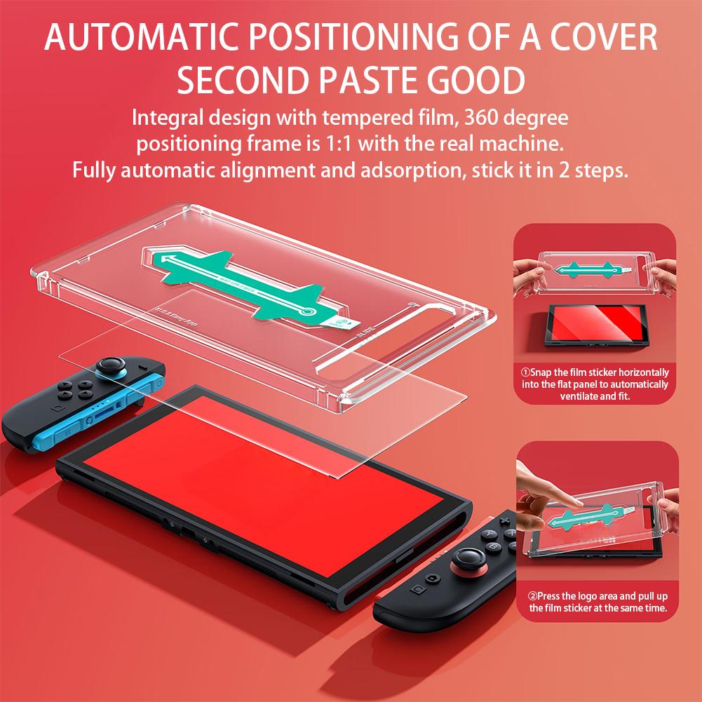 Для Nintendo для Switch 2 Закаленное Стекло Пленка Анти-Царапина Экран Закаленное Стекло Анти-Отпечатки Пальцев Закаленное Стекло Защитная Пленка