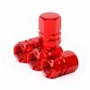 4Pcs Aluminum Alloy Car Wheel Tire Valve Caps Tyre Rim Stem Covers Airdust Waterproof For Automobiles Motorcycles Accessories Stem Caps1
