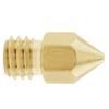 1 шт. 0,2 / 0,3 / 0,4 / 0,5 / 0,6 / 0,8 / 1 мм 3D-принтеры латунные сопла подходят для Creality CR-10 / Ender 3 5, MK8 экструдерные сопла