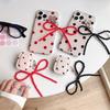 Chic Bowknot Keychain Attachment Phone Charm Decorative Accessory Beads Phone Pendant for Daily and Social Gatherings