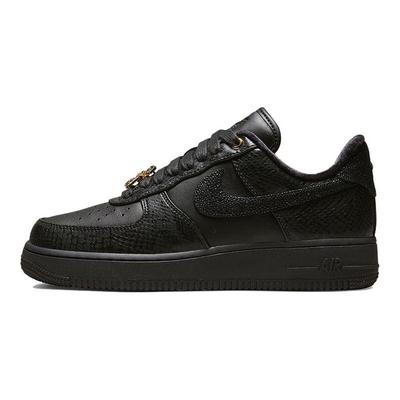 Женские кроссовки Air Force 1 07 LX Anniversary Edition черный металлик-золото DX6035-001