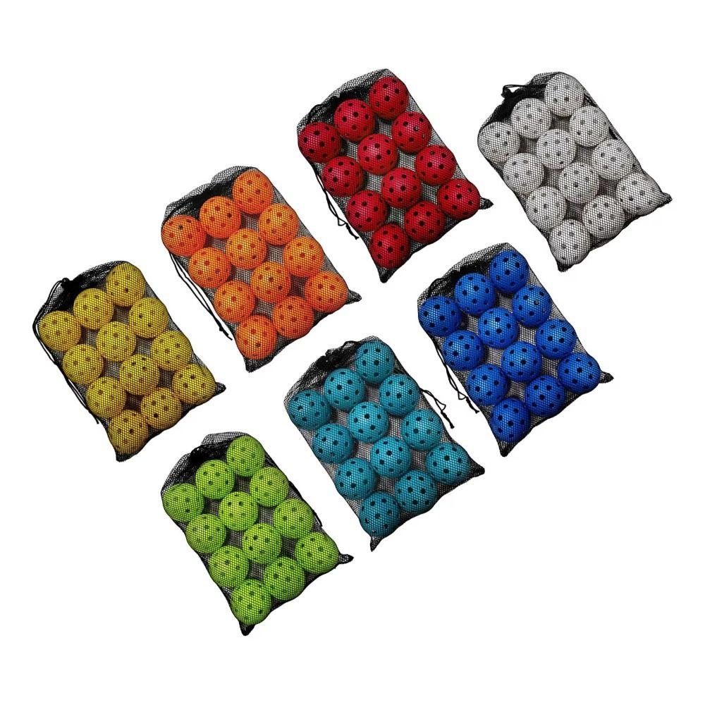 High Visibility 40 Holes Pickleball Good Performance Pickleball Training Ball Practice Accessories