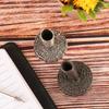 Desktop Organizer Writing Accessories Round Base Vintage Metal Pen Clips European Style Pen Holder