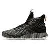 Speed Battle 3 Shock Absorption Warm High-Top Basketball Shoes Men Sneakers Black White 11941606-5