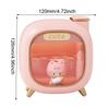 T0# Cute Humidifier USB Rechargeable Double Spray Bedroom Night Light (Pink)