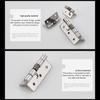 Stainless Steel 1/1.5/2/2.5/3-inch Automatic Spring Hinge Cabinet Door Wardrobe Hardware And Furniture Fittings Mini Micro Hinge