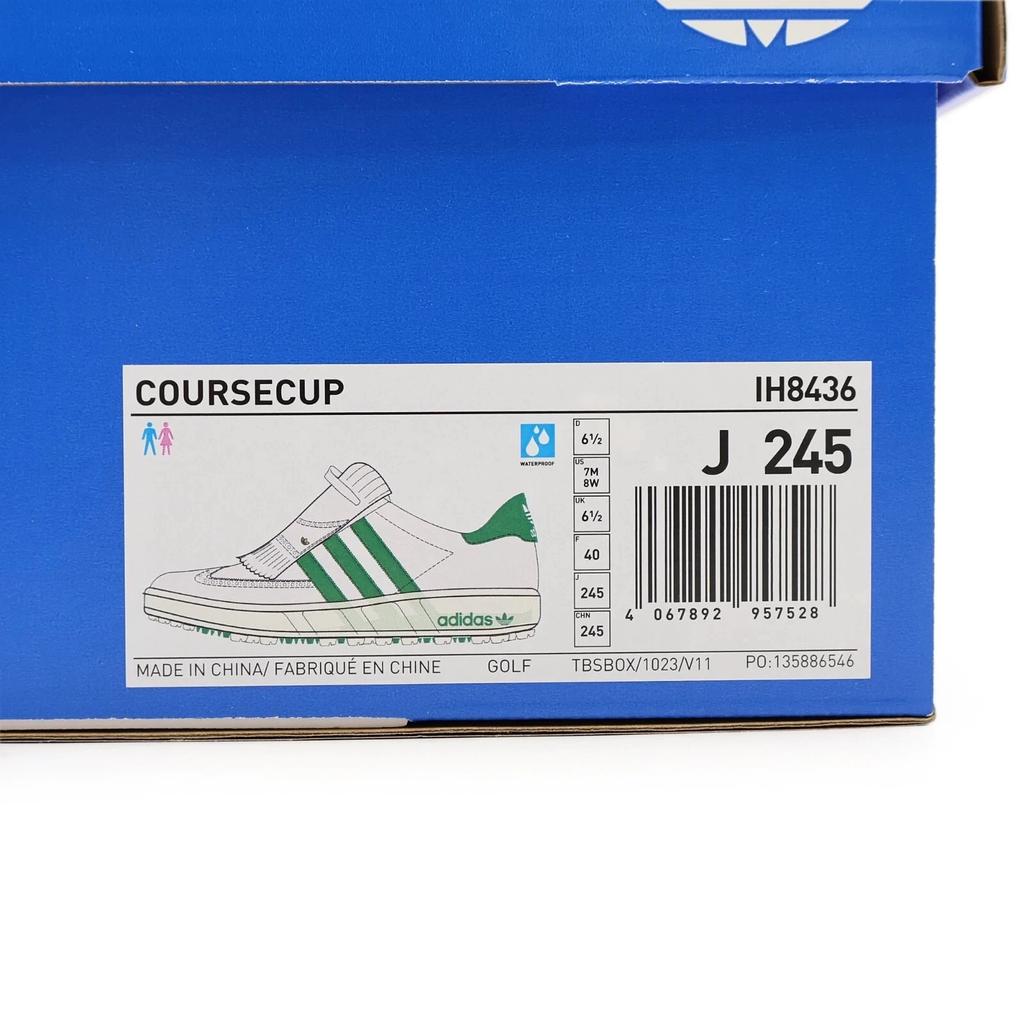 IH8436 adidas Originals Coursecup Без шипов для гольфа Меловой Белый Зеленый (Мужской)