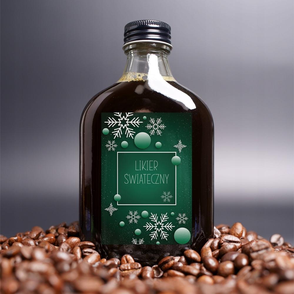 SET OF 50 CHRISTMAS LABELS for bottles of alcohol and tinctures CHRISTMAS