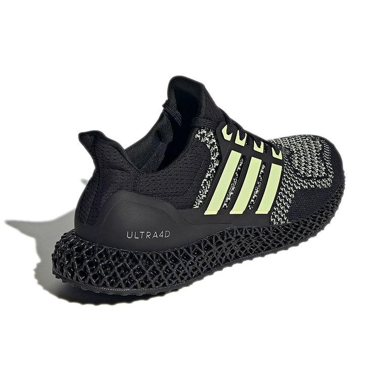 adidas Кроссовки унисекс Ultra 4D Black Почти Lime Core-Black Silver-Metallic GZ4499