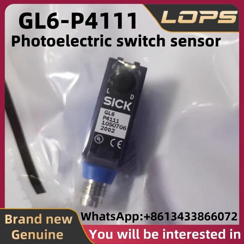 GL6-P4111 Brand new original SICK Photoelectric switch sensor, large quantity in stock, welcome to consult