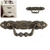 Furniture Hardware Drawer Cabinets Handle Pulls Bronze Cupboard Handles European Modern Zinc Alloy