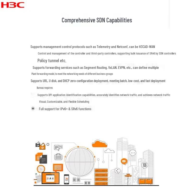 H3C MSR3610-X1 Gigabit Integrated Services Gateway (CN version)