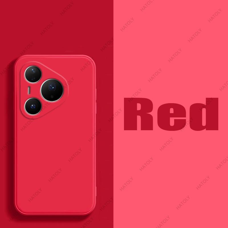 Жидкий силикон для чехла Huawei Pura 80 Ultra для Huawei Pura 80 Pro Чехол ТПУ Ударопрочный Защитный чехол для Huawei Pura 80 Pro