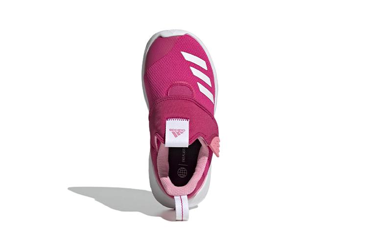 Adidas Suru365 Slip on Comfortable Low top Kids' Running Shoes Rose Red Children Aged 3 7 Years Old GY6670