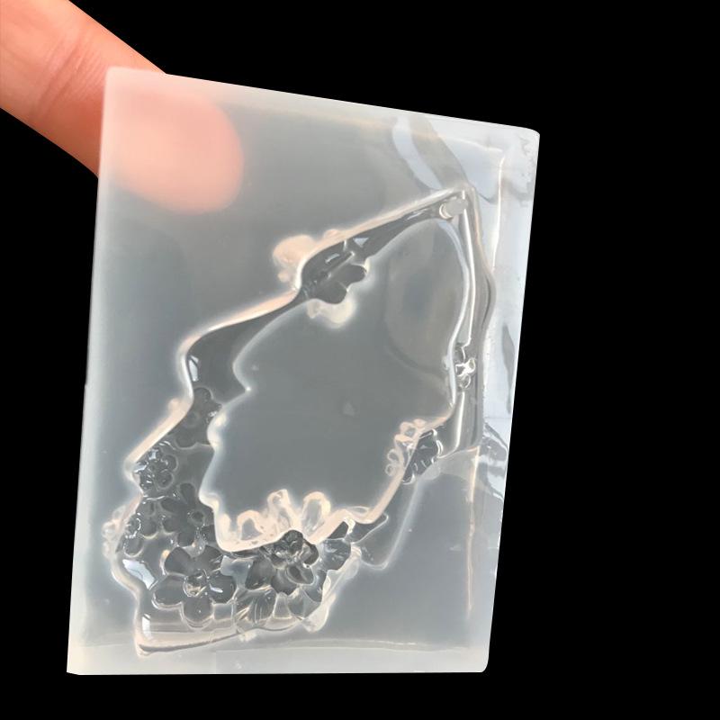 Форма для торта кристалл эпоксидная уф-клей имитация нефрита гирлянда с отверстием кулон аксессуары ручной работы плесень