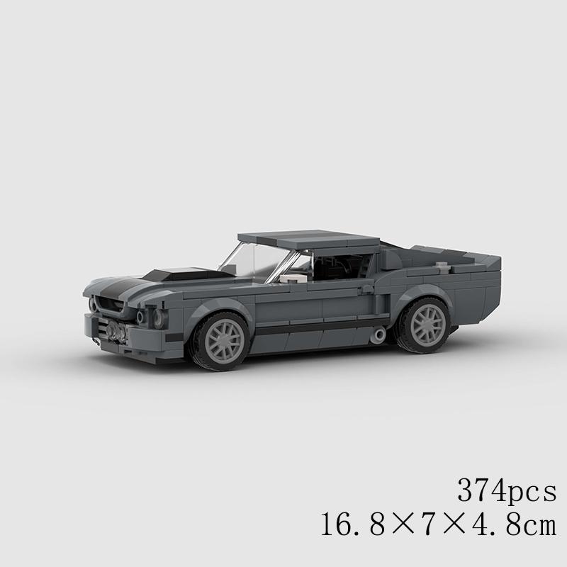 MOC Car Super Race City Speed ​​Sport Pickup Vehicle Model Building Blocks Rally Supercar Racing Bricks Christmas Gift Technical
