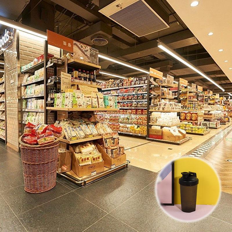 1 шт. чашка для молочного коктейля, чашка для протеинового порошка для фитнеса на открытом воздухе, легко носить с собой с весами