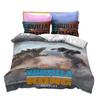 3D Printing Monsters G-Godzillas Bedding SetVS KingKongs Duvet Cover Set with Pillowcase 2/3pcs Quilt covers Twin Queen Single