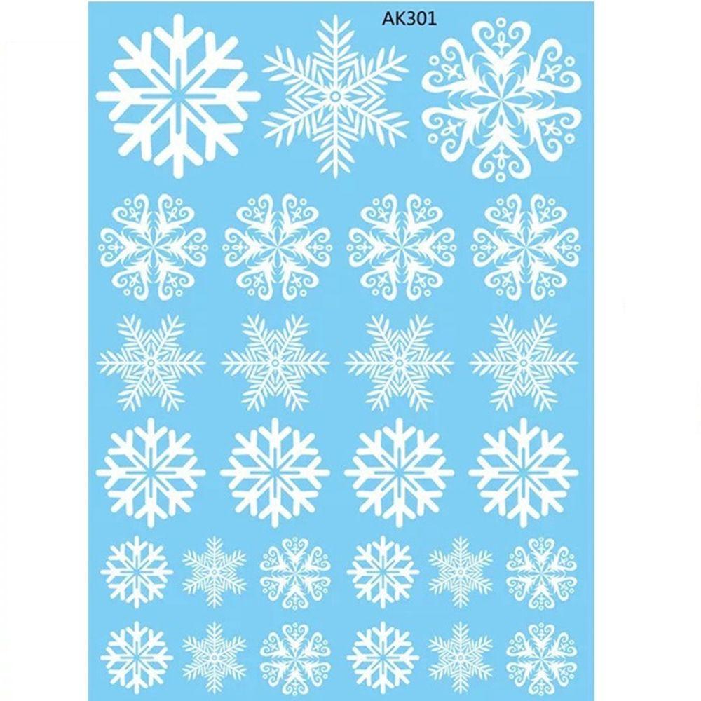 Xmas Merry Christmas New Year Santa Claus Window Sticker Murals Home Decals Christmas Wall Stickers