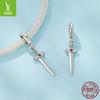 Personalized Sword Diy Pendant Accessories Cross-Border Trend S925 Sterling Silver Charm Beads