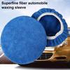Polishing Bonnet Protective Elastic Microfiber Polisher Waxing Pad Cover for Car