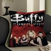 Buffy TV Series The Vampire Slayer Maple Design Cushion Cover Happy Autumn Harvest Decor Holiday Decorati Pillow Cover