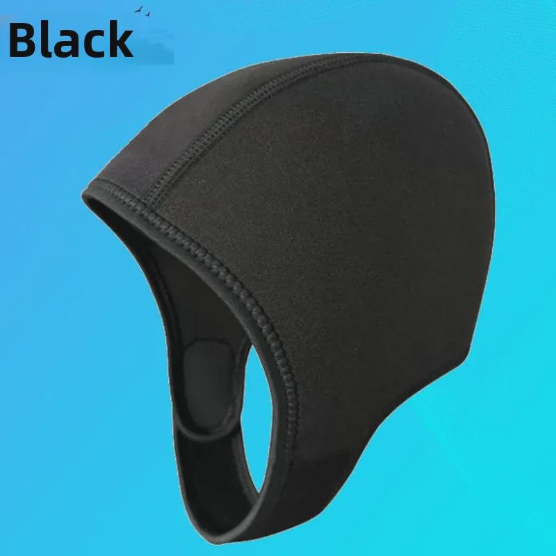 Унисекс 3 мм кепки для дайвинга: Теплый, морозостойкий, солнцезащитный, быстросохнущий головной убор для серфинга, сноркелинга и зимнего плавания.