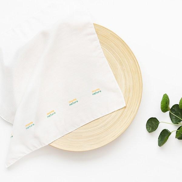 Носовой платок Mom's Nature Baby с тиснением из бамбука 5р, корейские товары для детей