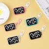Hanging Style Digital Pendant Watch Square Luminous Pocket Watch  Backpacks Accessory