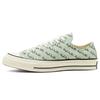 Chuck 70 Low 'Принт с рукописной подписью - Зеленый оксид' (унисекс) Зеленый Оксид / Черный / Белый Сапоги-кеды 167699C
