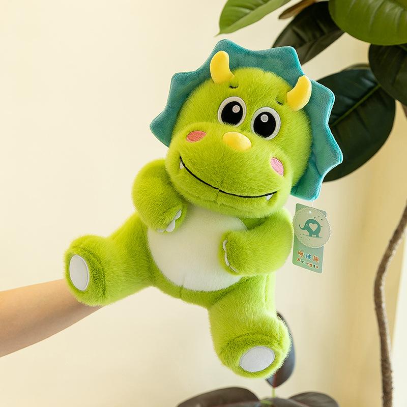 Милая кукла Трицератопс Плюшевая игрушка Мультяшная подушка динозавр Детская кукла для сна Тряпичная кукла Подарок