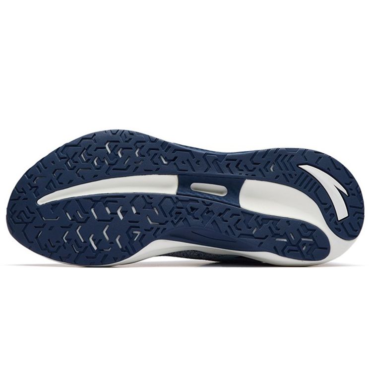 Anta Chuang 2.5 амортизирующие нескользящие прочные низкие кроссовки для бега мужские кроссовки сине-серые 112235582-12