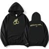 KAROL G Tropicoqueta hooded sweatshirt graphic Men's long-sleeved sweatshirt casual singer album print Sudader