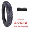 Комплект шины и камеры Lijiu Hong 3.75-12 для мотоцикла/трицикла