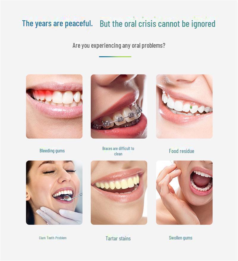 Portable Electric Water Flosser for Teeth Cleaning