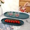 Yangge Multi-purpose Oval Serving & Storage Tray