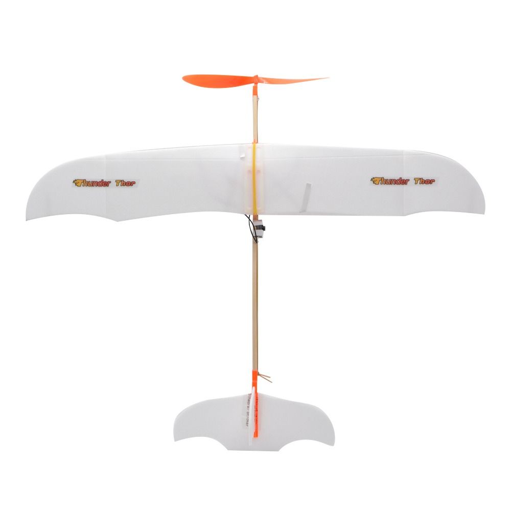 Popular Rubber Band Powered Helicopter Ligthweight Students Flight Competition  for Kids Outdoor