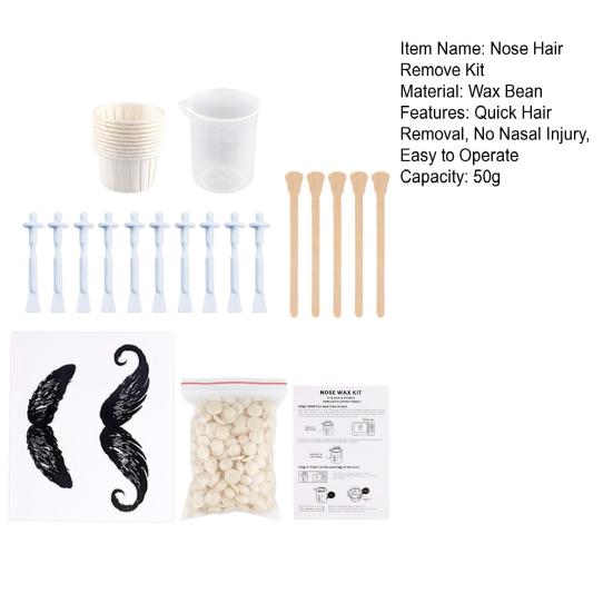 Hair Remove Kit Painless Long-lasting Fast Effect Uprooting Hot Film Hard Wax