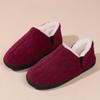 Winter Fur Collar Memory Foam Slippers: Cross-Border Comfort & Style