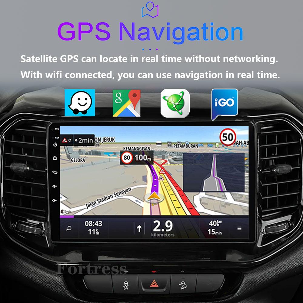 Android14 Автомагнитола для FIAT Toro 2017 - 2021 Мультимедиа Навигация GPS 4G WIFI Carplay Плеер Carplay Стерео 2Din DVD