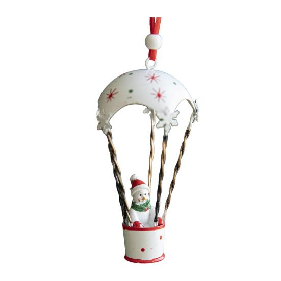 Подвеска на елку со шнурком, легко установить, расписанная вручную фигурка