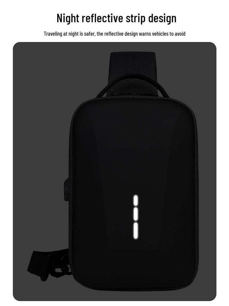 Мужская высококачественная водонепроницаемая дорожная нагрудная сумка и женский модный рюкзак-мессенджер