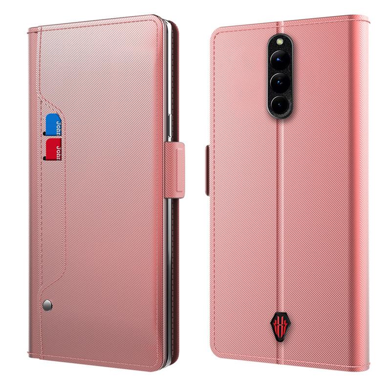 Для ZTE nubia Z60 Ultra кожаный чехол-книжка с подставкой для ZTE nubia Focus Music Neo Mirror Card Slot Wallet Phone Cover для Nubia Z50S Z40 Pro Z50 Ultra