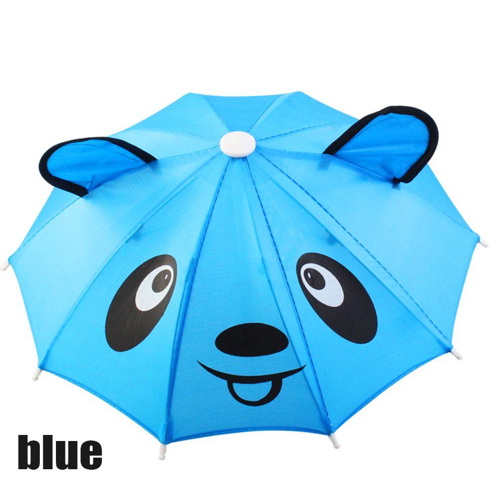 Fashion Kids Gift Dolls Animal Patterns Umbrellas Sunshade Doll Accessories Umbrella