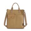 Canvas Shoulder Bag For Women With Zipper Pockets Casual Street Style For Daily Use
