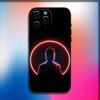 Чехол для телефона с узором в стиле буддийского искусства Для iPhone 16,15,14,13,12,11,Pro,X,XS,Max,XR,Plus,Mini Мягкий черный чехол